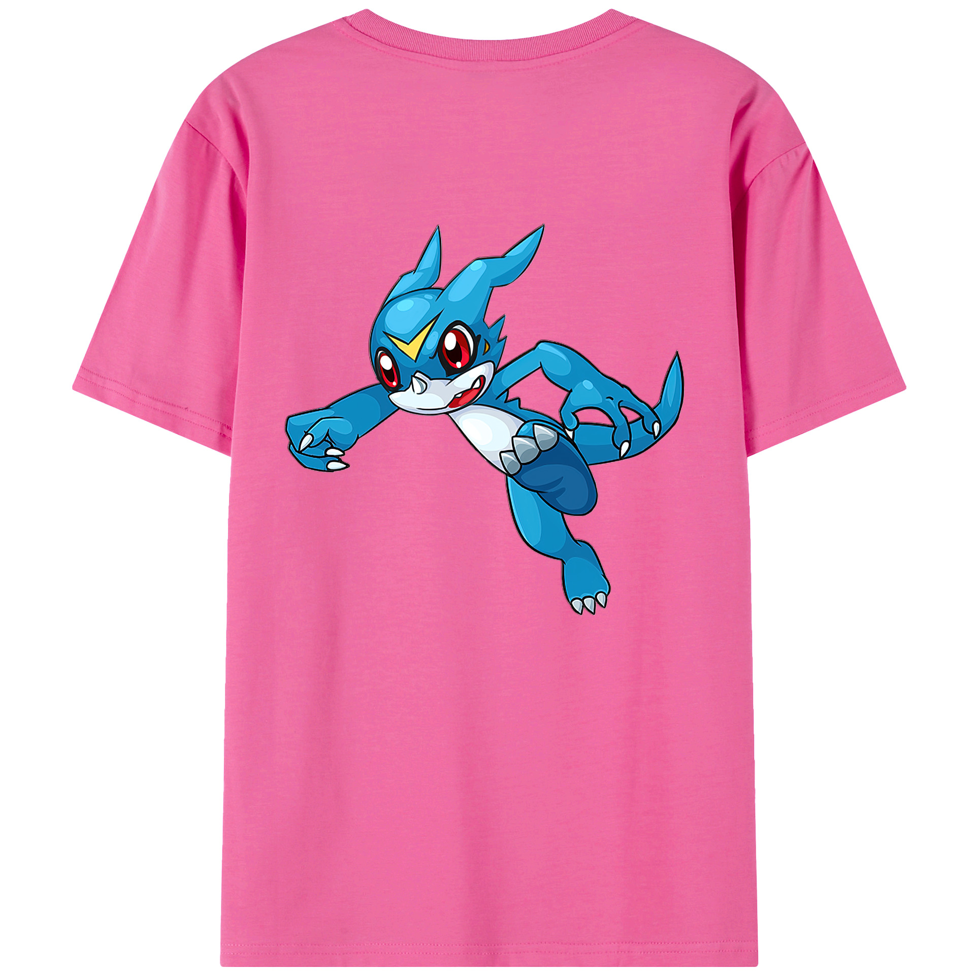 （画像用） Digimon デジタルモンスター/デジモン レディース半袖Tシャツ(バックプリント)